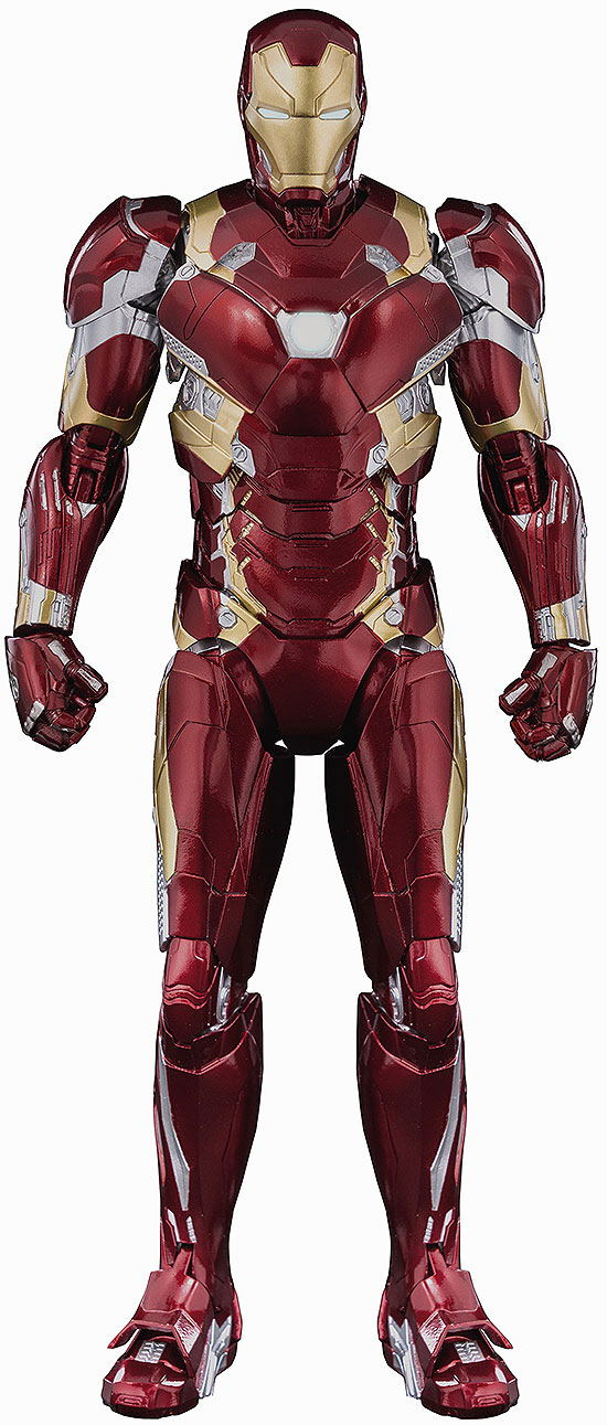 The Infinity Saga 1/12 Scale Pre-Painted Action Figure: DLX Iron Man Mark 46 image 1