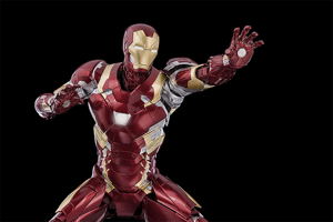 The Infinity Saga 1/12 Scale Pre-Painted Action Figure: DLX Iron Man Mark 46