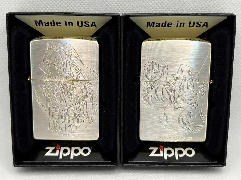 The Rising Of The Shield Hero Season 2 - Zippo Case B Raphtalia (No fuel or gas included) image 1