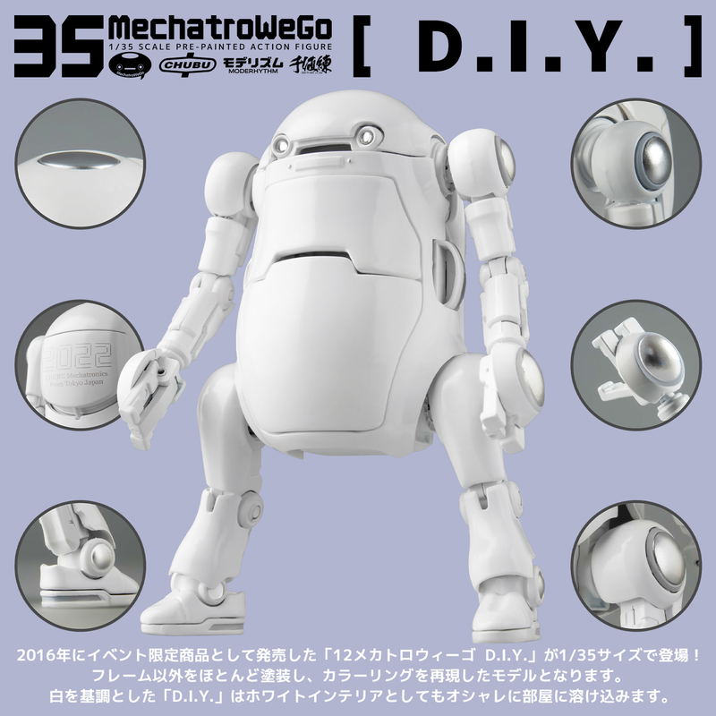 35 Mechatro WeGo 1/35 Scale Pre-Painted Figure: D.I.Y. image 7