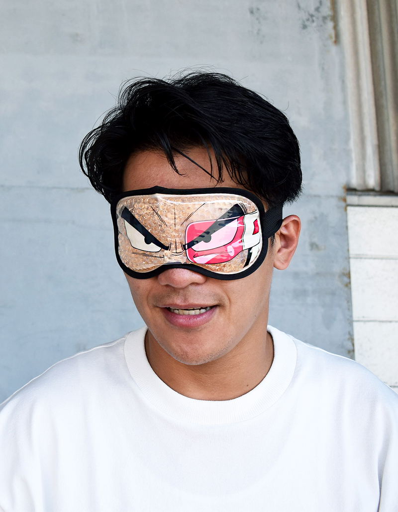 Dragon Ball Z - Vegeta Gel Beads Hot And Ice Eye Mask image 3