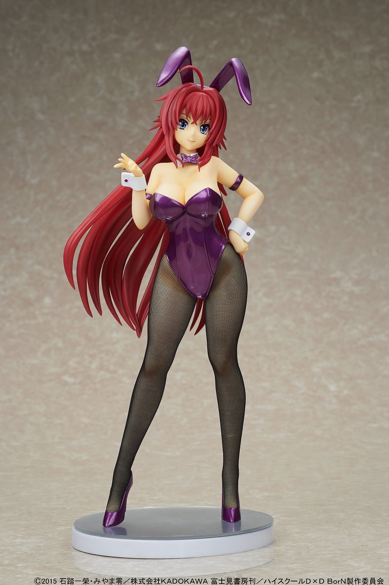 High School DxD Born 1/6 Scale Pre-Painted Figure: Rias Gremory Purple Bunny Ver. (Re-run) image 2