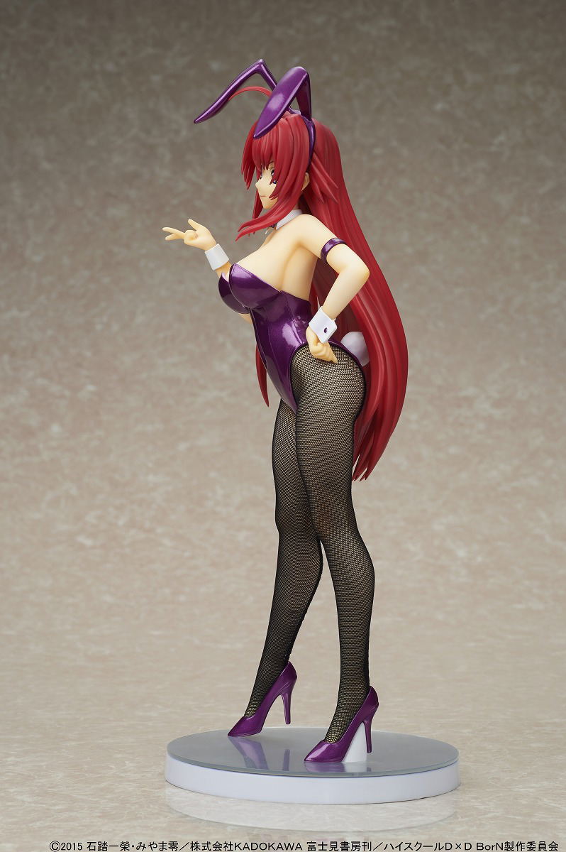 High School DxD Born 1/6 Scale Pre-Painted Figure: Rias Gremory Purple Bunny Ver. (Re-run) image 3