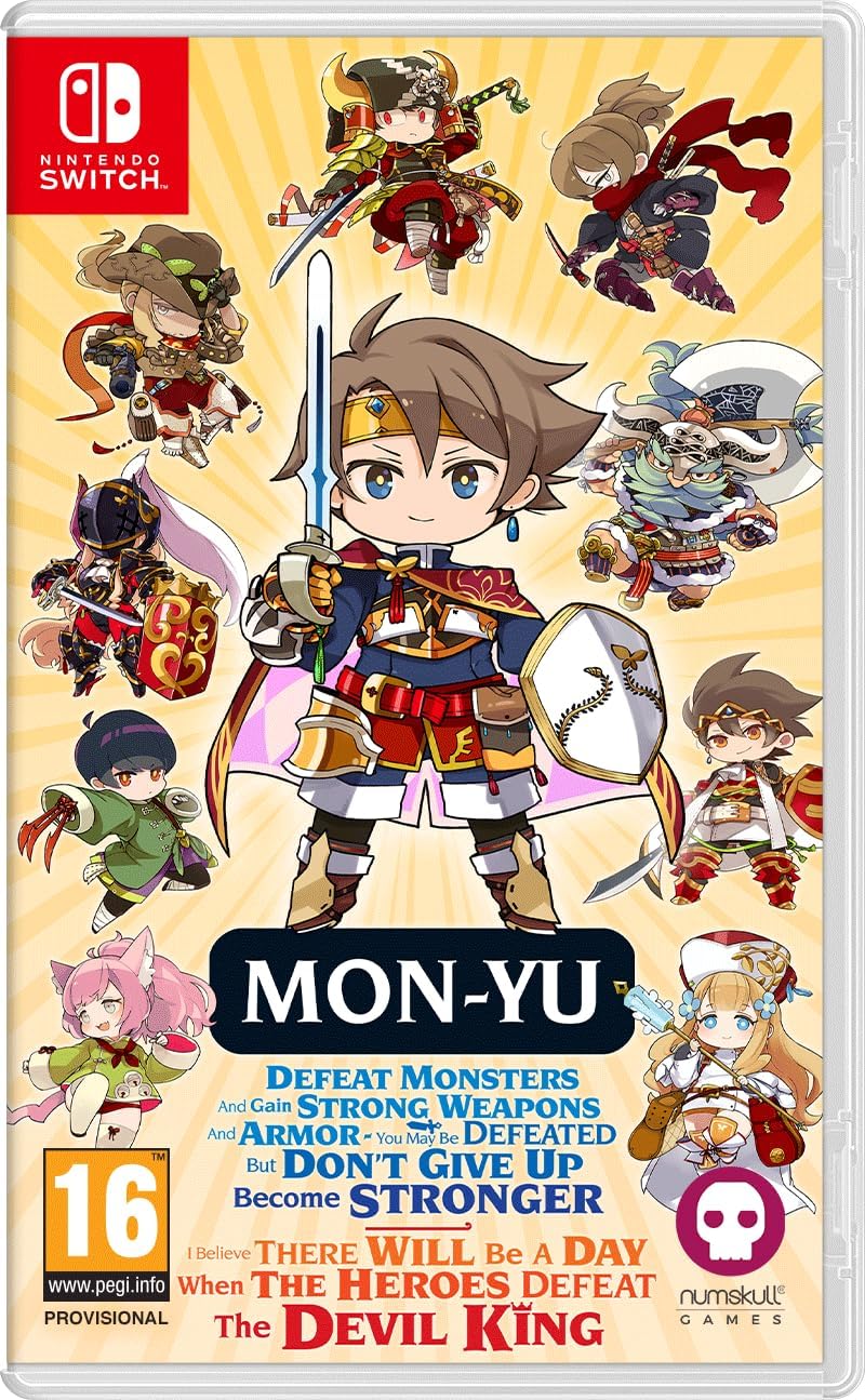Mon-Yu: Defeat Monsters And Gain Strong Weapons And Armor. You May Be Defeated, But Don't Give Up. Become Stronger. I Believe There Will Be A Day When The Heroes Defeat The Devil King — Import Game Deal