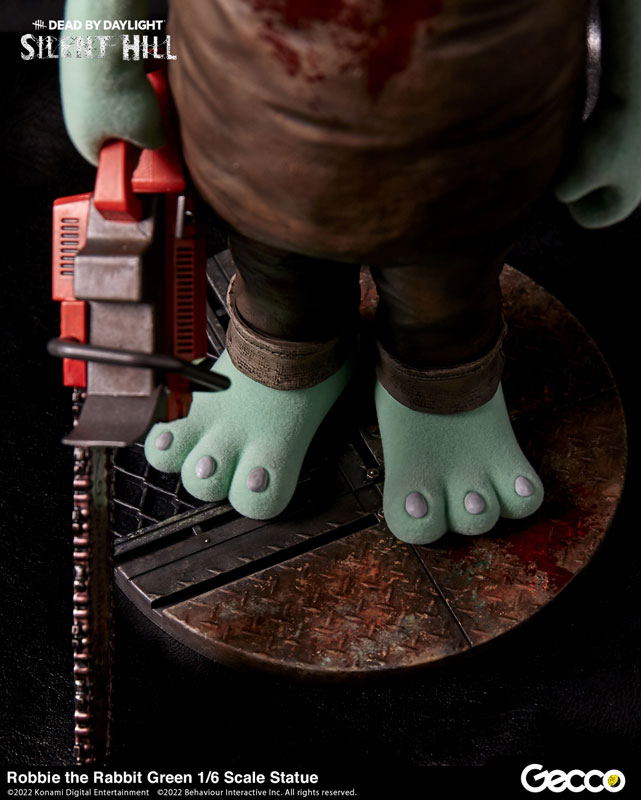 Silent Hill x Dead by Daylight 1/6 Scale Pre-Painted Statue: Robbie The Rabbit Green image 23