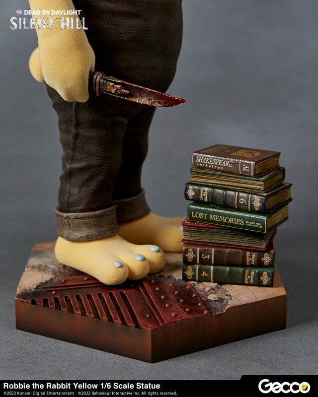 Silent Hill x Dead by Daylight 1/6 Scale Pre-Painted Statue: Robbie The Rabbit Yellow image 11