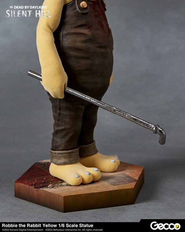 Silent Hill x Dead by Daylight 1/6 Scale Pre-Painted Statue: Robbie The Rabbit Yellow image 13