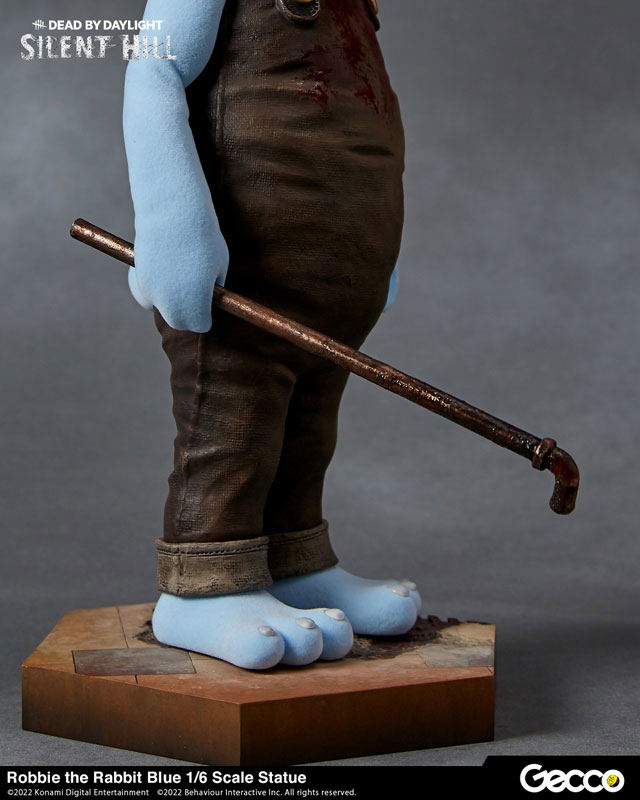 Silent Hill x Dead by Daylight 1/6 Scale Pre-Painted Statue: Robbie The Rabbit Blue image 13
