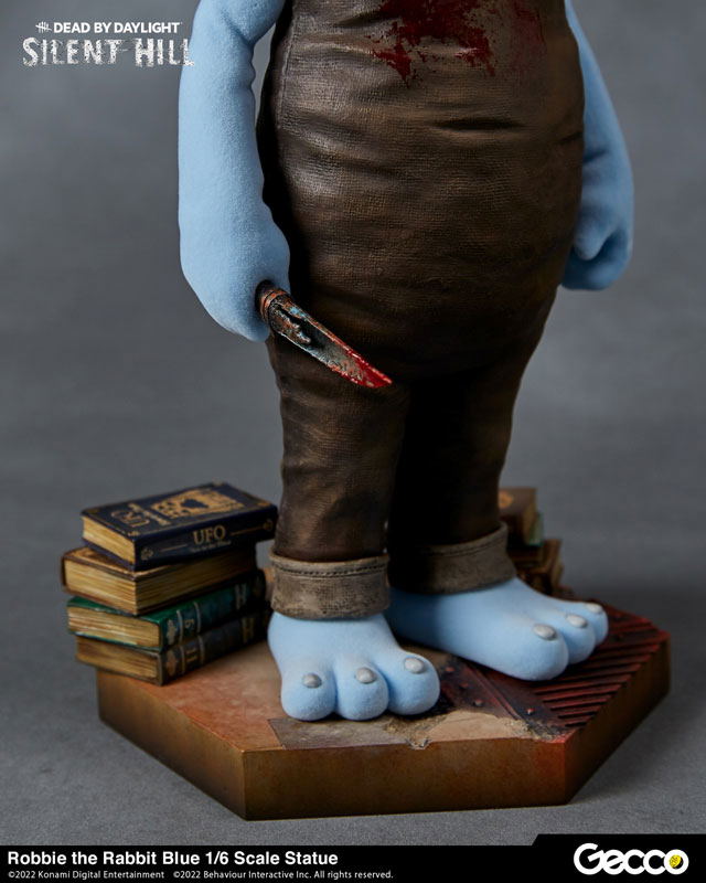 Silent Hill x Dead by Daylight 1/6 Scale Pre-Painted Statue: Robbie The Rabbit Blue image 8