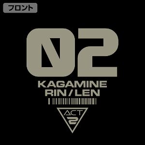 Kagamine Rin/Len Jersey Black x Gold (M Size)