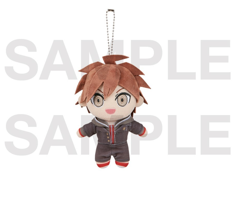 Danganronpa 1,2 Reload x Nuidri!! Plush With Ball Chain: Naegi Makoto (Re-run) image 1