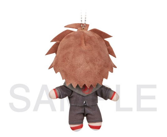 Danganronpa 1,2 Reload x Nuidri!! Plush With Ball Chain: Naegi Makoto (Re-run) image 2