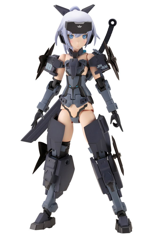 Frame Arms Girl Plastic Model Kit: Jinrai Indigo Ver. (Re-run) image 1