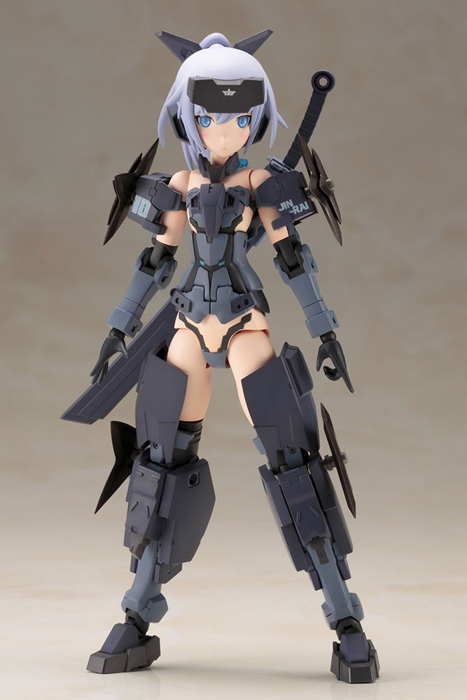 Frame Arms Girl Plastic Model Kit: Jinrai Indigo Ver. (Re-run) image 2
