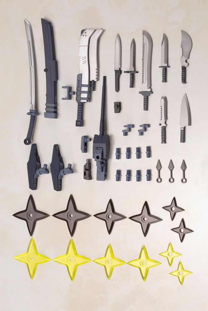 Frame Arms Girl Plastic Model Kit: Jinrai Indigo Ver. (Re-run) image 21