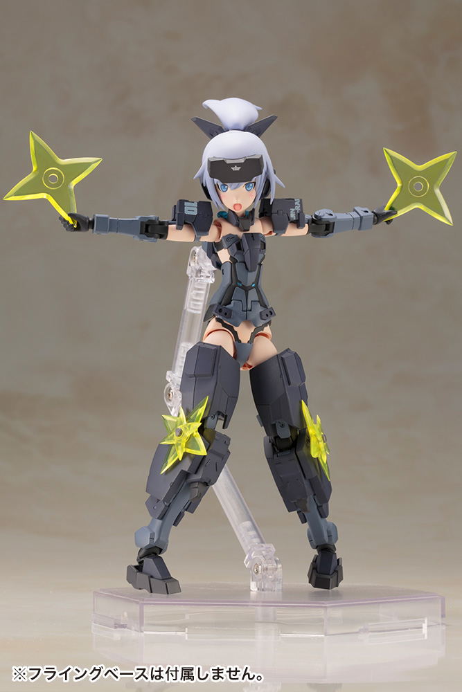 Frame Arms Girl Plastic Model Kit: Jinrai Indigo Ver. (Re-run) image 8