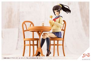 Sousaishojoteien 1/10 Scale Plastic Model Kit: After School Cafe Table (Re-run)