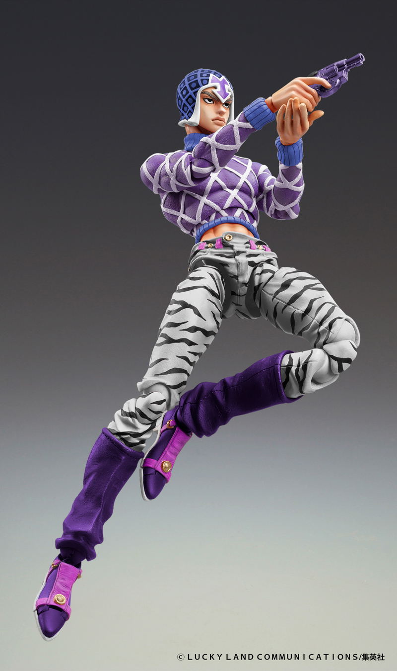 Super Action Statue JoJo's Bizarre Adventure Part 5 Golden Wind: Guido Mista & S.P. Third image 4