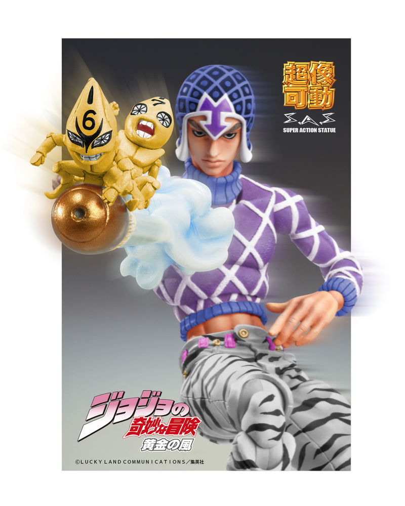 Super Action Statue JoJo's Bizarre Adventure Part 5 Golden Wind: Guido Mista & S.P. Third image 6