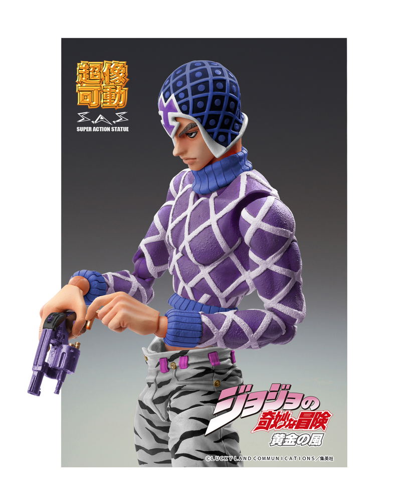Super Action Statue JoJo's Bizarre Adventure Part 5 Golden Wind: Guido Mista & S.P. Third image 7