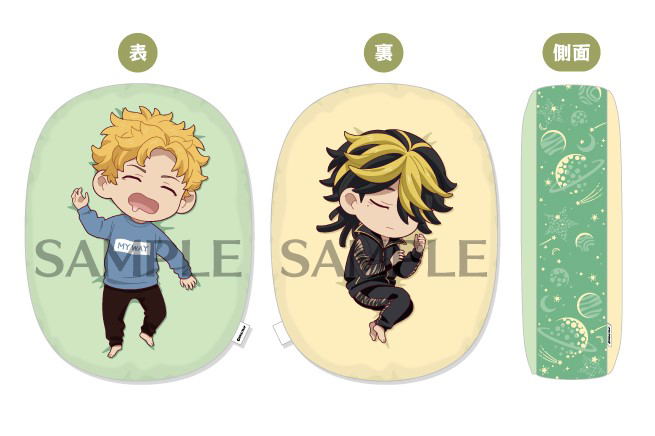 Tokyo Revengers Good Night Cushion 1: Takemichi Hanagaki & Kazutora Hanemiya image 1