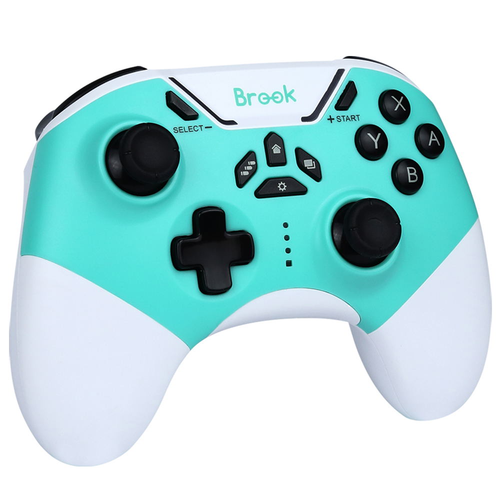 Brook Vivid Wireless Controller for Nintendo Switch (Cyan) for Nintendo ...