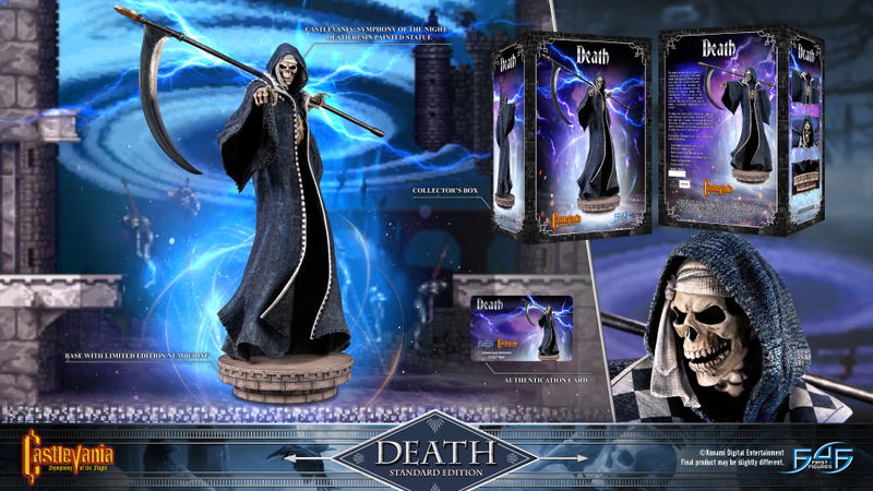 Castlevania Symphony of the Night Resin Painted Statue: Death [Standard Edition] image 42