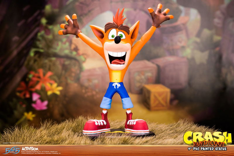 Crash Bandicoot PVC Painted Statue (Re-run) image 18