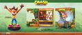 Crash Bandicoot PVC Painted Statue (Re-run) thumbnail 19