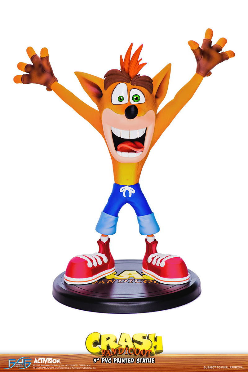 Crash Bandicoot PVC Painted Statue (Re-run) image 4