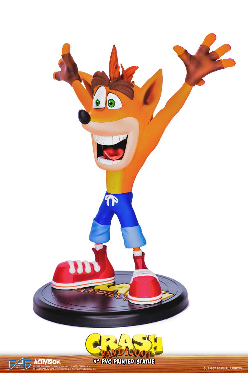 Crash Bandicoot PVC Painted Statue (Re-run) image 5