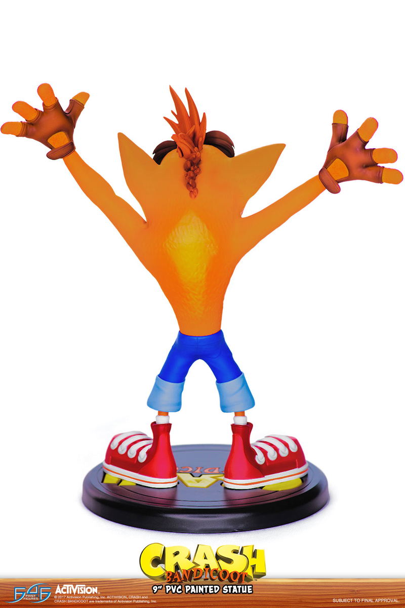 Crash Bandicoot PVC Painted Statue (Re-run) image 7