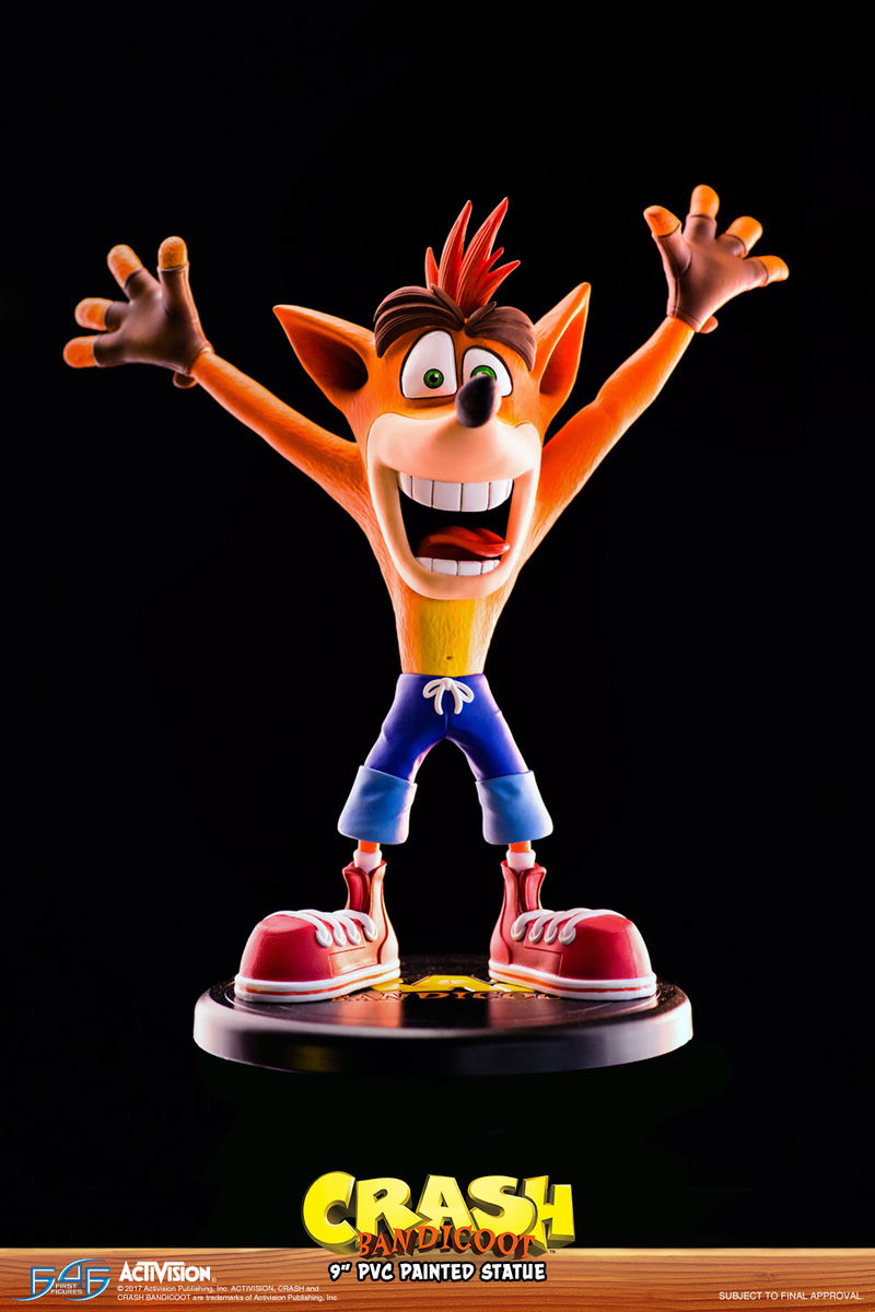 Crash Bandicoot PVC Painted Statue (Re-run) image 9