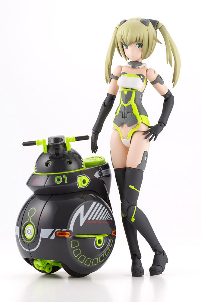 Frame Arms Girl Plastic Model Kit: Innocentia Racer & Noseru Racing Spec Ver. image 1