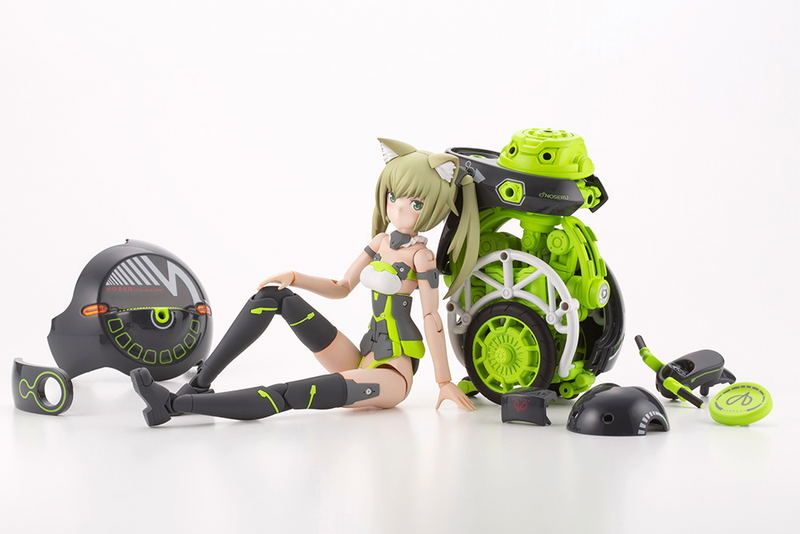 Frame Arms Girl Plastic Model Kit: Innocentia Racer & Noseru Racing Spec Ver. image 10
