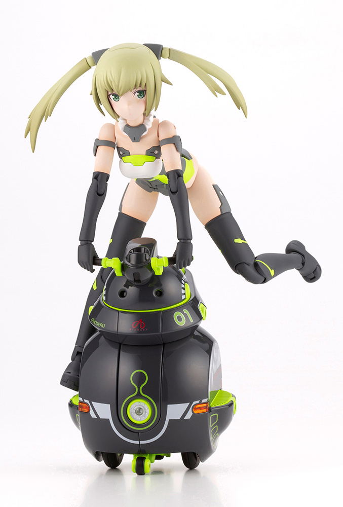 Frame Arms Girl Plastic Model Kit: Innocentia Racer & Noseru Racing Spec Ver. image 2