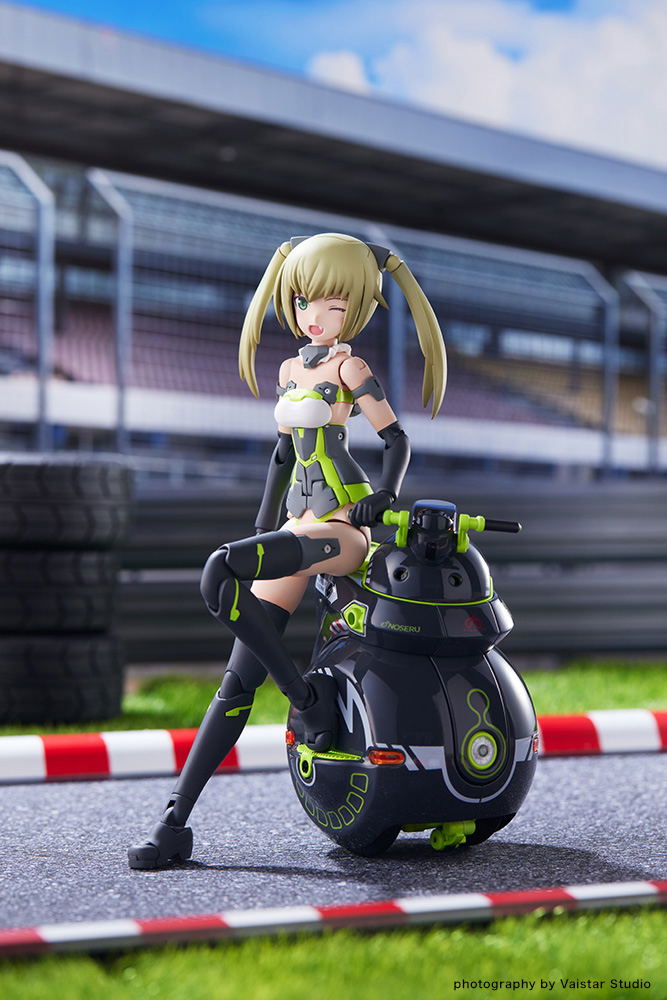 Frame Arms Girl Plastic Model Kit: Innocentia Racer & Noseru Racing Spec Ver. image 21