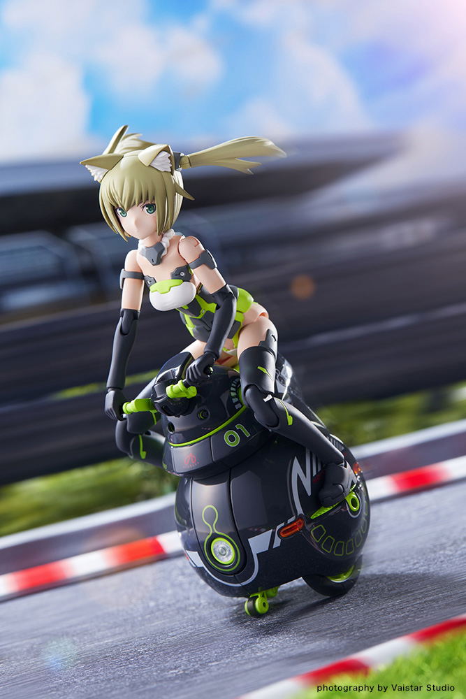 Frame Arms Girl Plastic Model Kit: Innocentia Racer & Noseru Racing Spec Ver. image 22