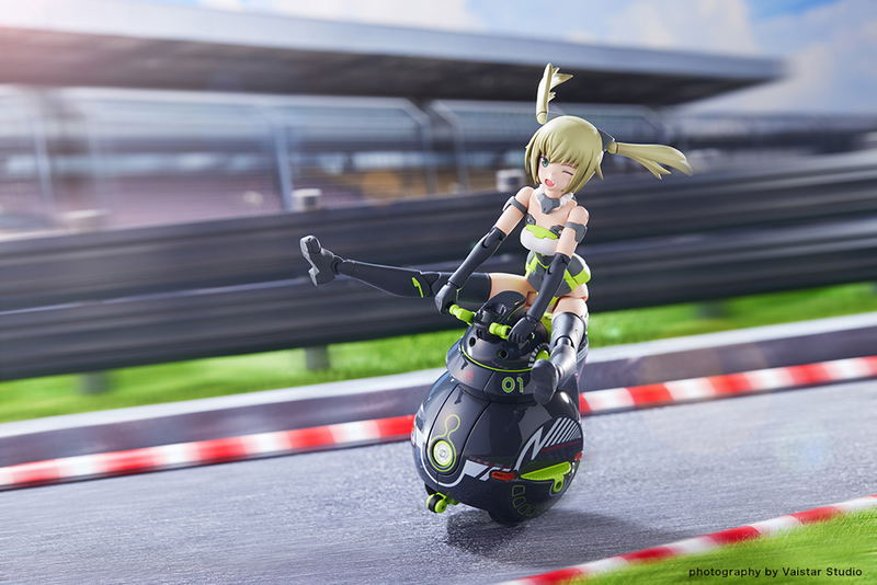 Frame Arms Girl Plastic Model Kit: Innocentia Racer & Noseru Racing Spec Ver. image 23
