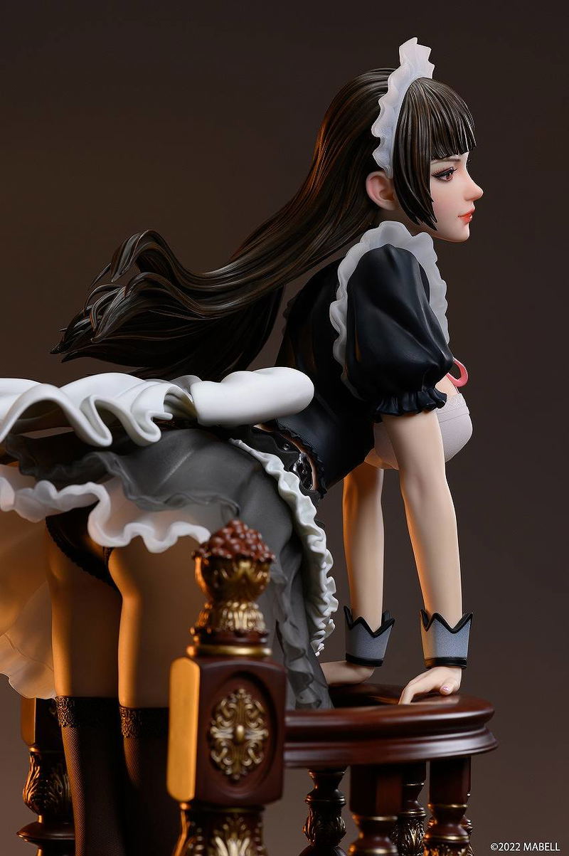 Original Character 1/4 Scale Pre-Painted Figure: Holiday Maid Monica Tesia (Pedestal Akagi Color) image 5