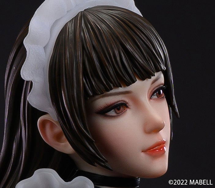 Original Character 1/4 Scale Pre-Painted Figure: Holiday Maid Monica Tesia (Pedestal Akagi Color) image 8