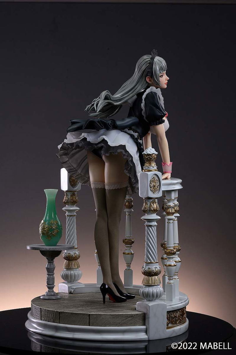 Original Character 1/4 Scale Pre-Painted Figure: Holiday Maid Monica Tesia (Pedestal Marble) image 3