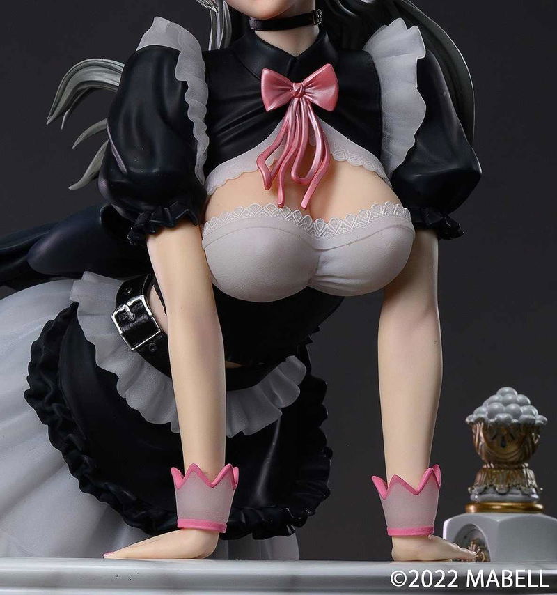 Original Character 1/4 Scale Pre-Painted Figure: Holiday Maid Monica Tesia (Pedestal Marble) image 6