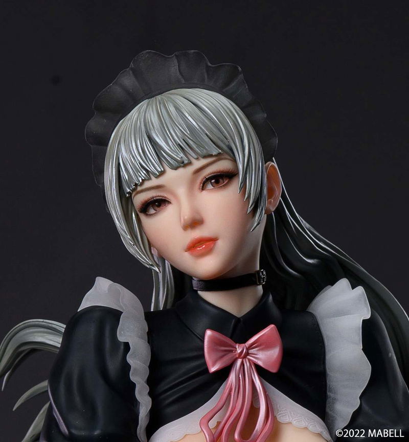 Original Character 1/4 Scale Pre-Painted Figure: Holiday Maid Monica Tesia (Pedestal Marble) image 7