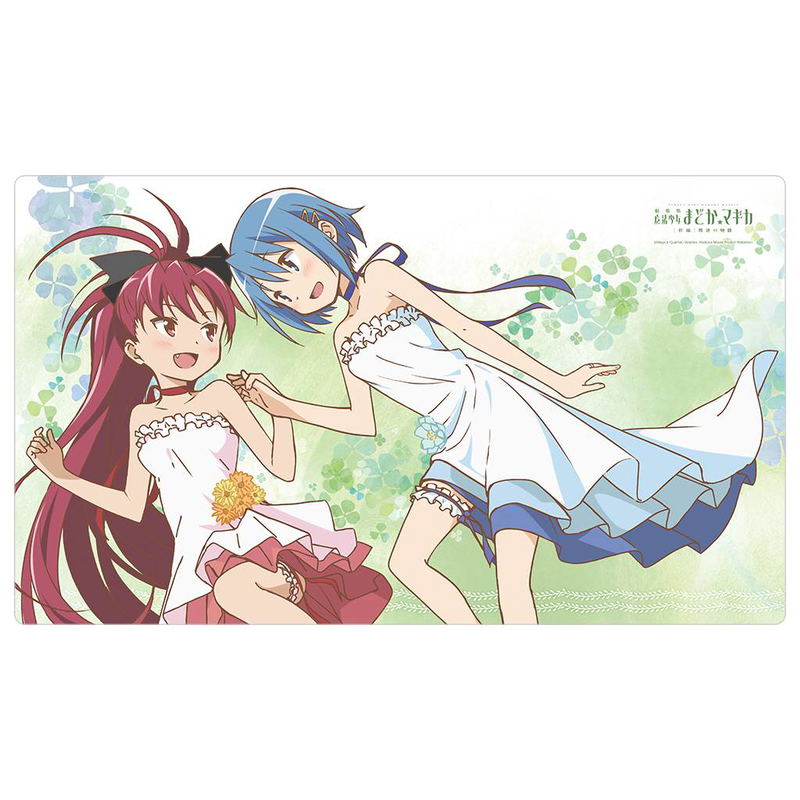 Puella Magi Madoka Magica The Movie: Rebellion - Sayaka & Kyoko / Bloosom Rubber Mat image 1