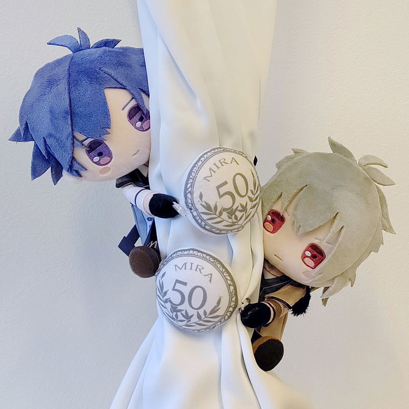The Legend of Heroes Trails into Reverie Hugtto! Plush Tassel Set: Rean & Crow image 3