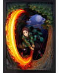 Demon Slayer Kimetsu no Yaiba Pre-Painted Figure: Tanjiro Kamado Hinokami Kagura Dance [GSC Online Shop Exclusive Ver.] thumbnail 1