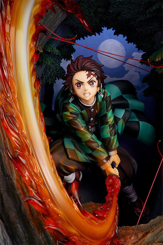 Demon Slayer Kimetsu no Yaiba Pre-Painted Figure: Tanjiro Kamado Hinokami Kagura Dance [GSC Online Shop Exclusive Ver.] image 2