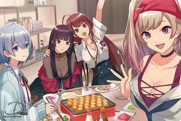 Bushiroad Rubber Mat Collection V2 Vol. 316 D_Cide Traumerei: Eru, Ariya, Rena & Eri image 1