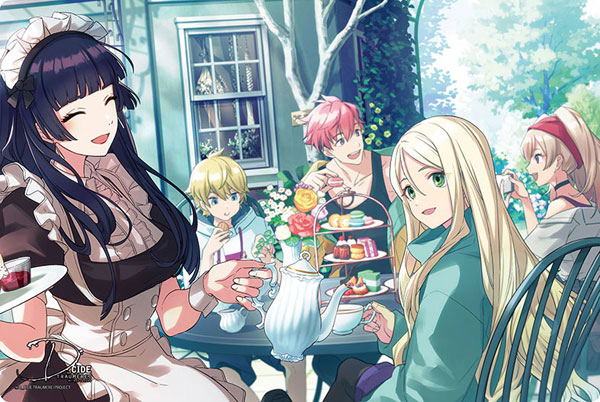 Bushiroad Rubber Mat Collection V2 Vol. 317 D_Cide Traumerei: Ryuuhei, Rena, Eri, Aruto & Jessica image 1